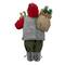 18" Standing Santa Christmas Figure Carrying Presents & Sled